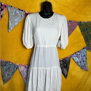 O’Neill White Polka Dot Dress